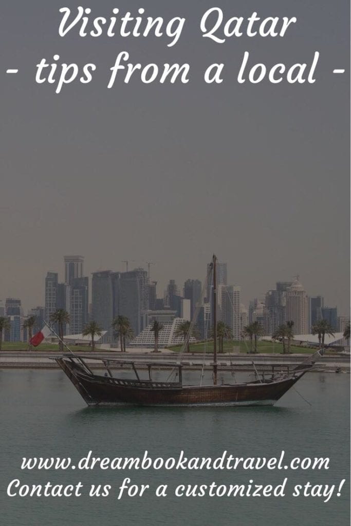 Qatar itinerary pin