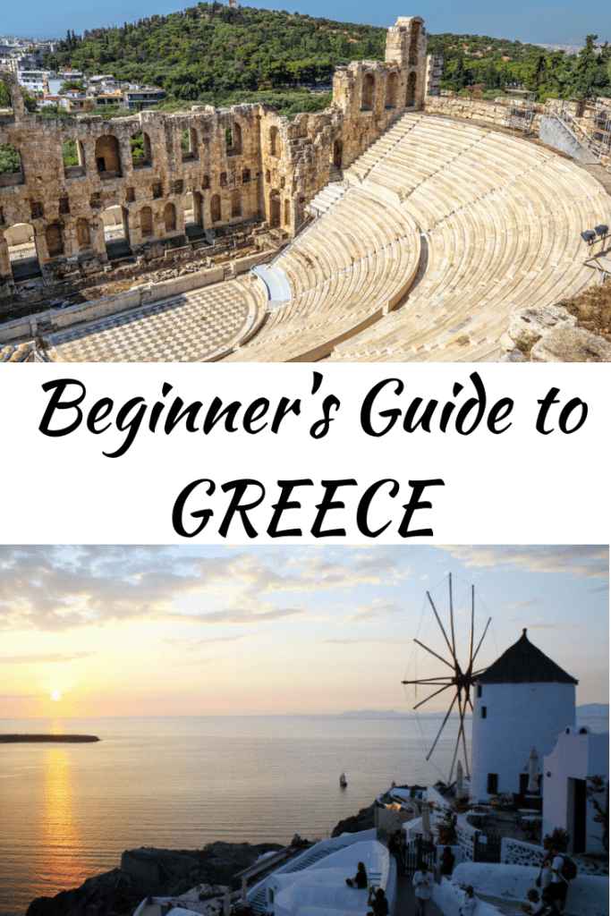 PIN IT! Beginner's guide to Greece! Where to go in Greece for first-timers, a local's mini-guide!