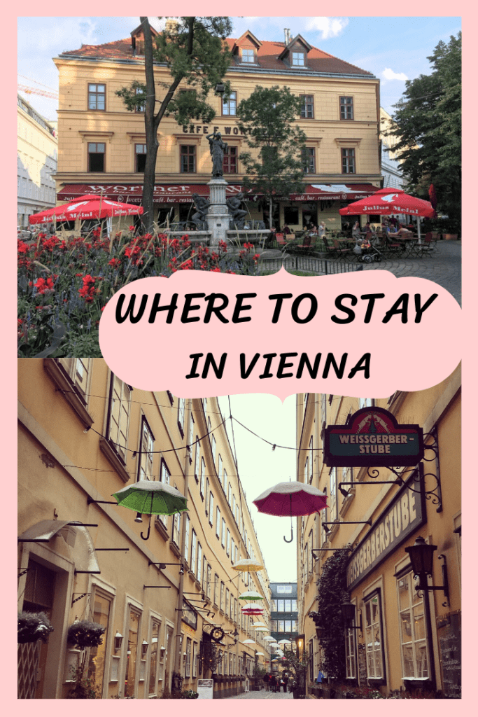 where to stay in Vienna, Austria, pin