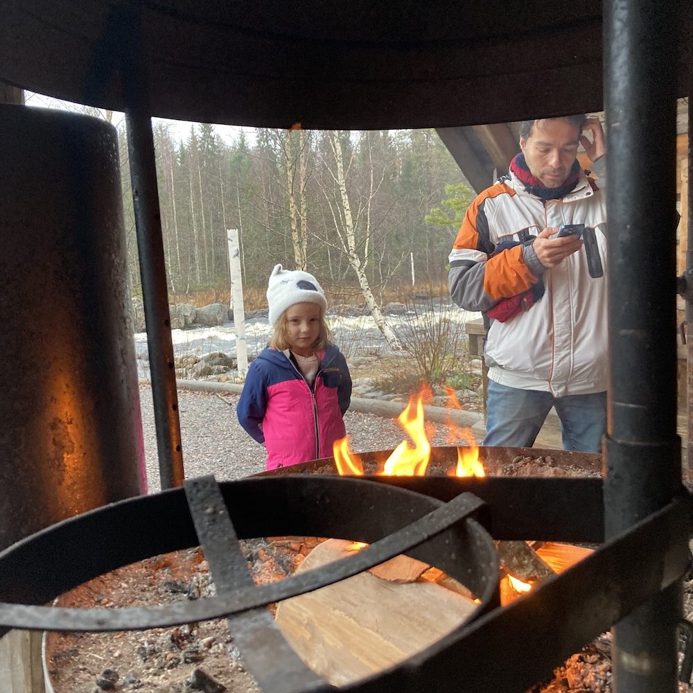 Finnish Lapland Itinerary with Kids - hiking Vikakongas