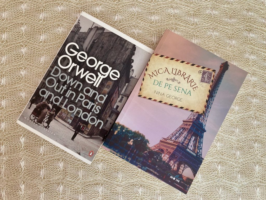 best books set in Paris - along the Seine - Nina George and George Orwell